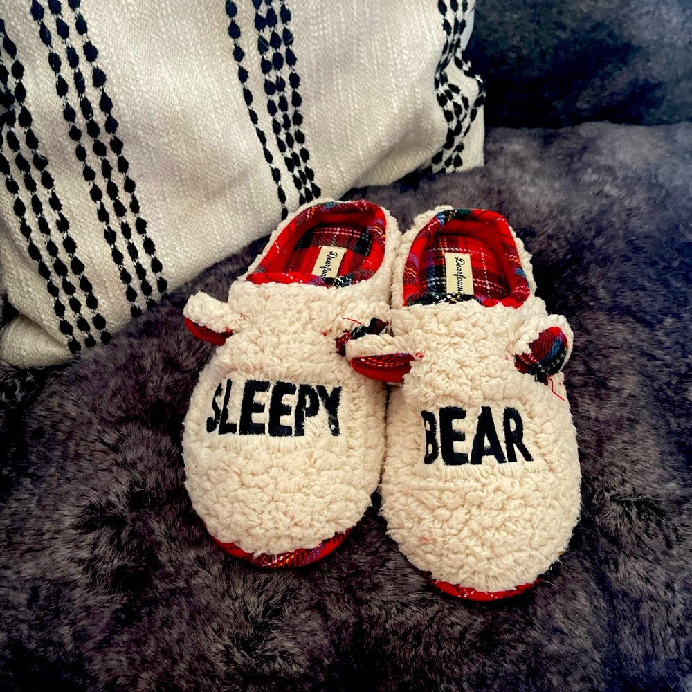 Unisex dearfoam “SLEEPY BEAR” Slippers
